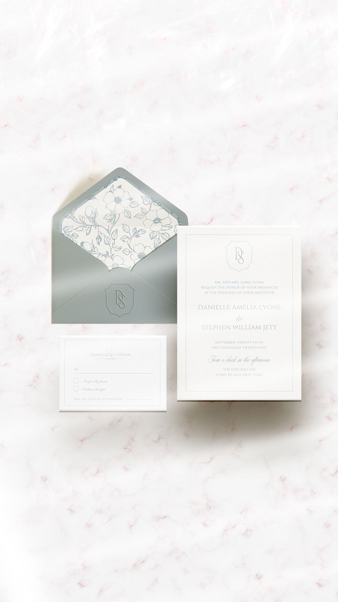 Wedding Invitation + Brand |  Danielle