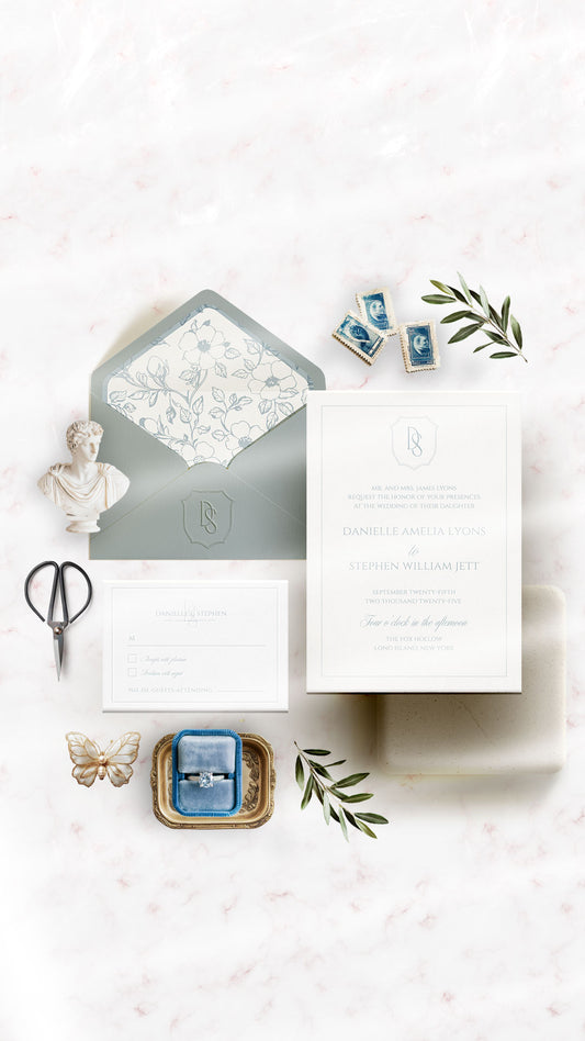 Wedding Invitation + Brand |  Danielle
